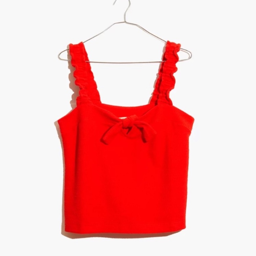 NWT Madewell Red Tank Top